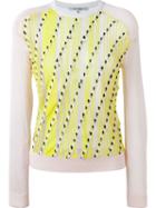 Carven Knitted Sheer Top