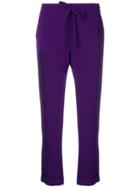 P.a.r.o.s.h. Tailored Joggers - Purple