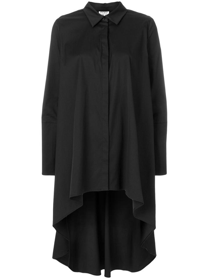 Twin-set High Low Shirt - Black