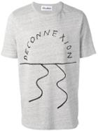 Études 'deconnexion' T-shirt, Men's, Size: Large, Grey, Cotton