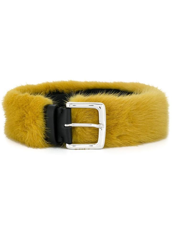 Simonetta Ravizza Adjustable Buckle Belt - Black