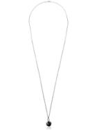 Maria Nilsdotter Metallic Claw Necklace With Black Pearl