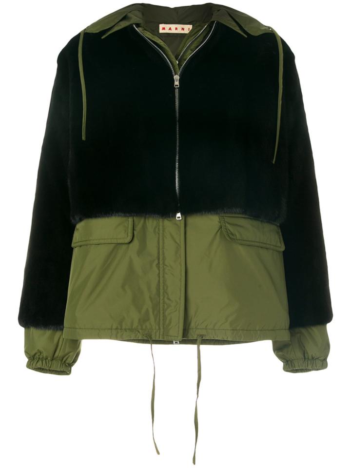 Marni Layered Jacket - Green