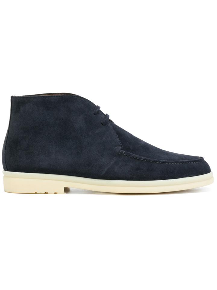 Loro Piana Desert Boots - Blue