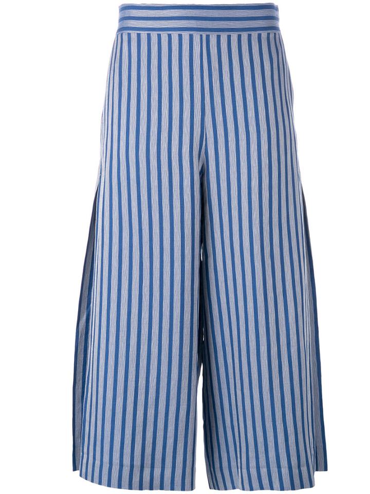 Libertine-libertine Watch Trousers, Women's, Size: Small, Blue, Linen/flax/rayon