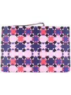 Emilio Pucci Small Wristlet Clutch, Women's, Pink/purple