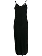 Rick Owens Lilies Jersey Midi Dress - Black