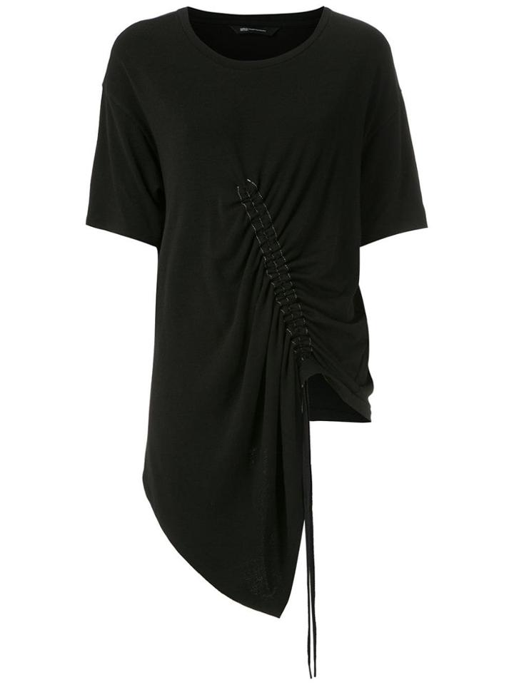 Uma Raquel Davidowicz Cometa Gathering Detail Blouse - Black