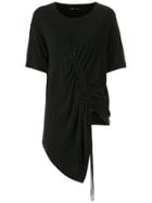 Uma Raquel Davidowicz Cometa Gathering Detail Blouse - Black