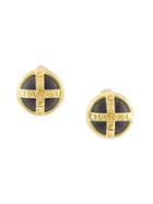 Chanel Vintage Round Clip-on Earrings