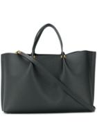Valentino Valentino Garavani V Logo Escape Shopper - Black