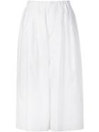 Astraet Gaucho Pants, Women's, Size: 1, White, Cotton/polyester