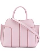 Tod's Sella Large Tote - Pink & Purple