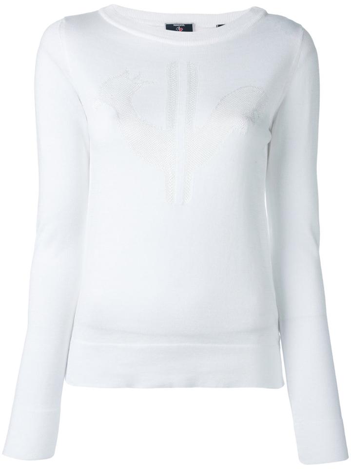 Rossignol Agnes Longsleeved T-shirt, Women's, Size: 44, White, Cotton