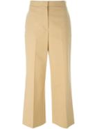 The Row 'resme' Trousers, Women's, Size: 8, Nude/neutrals, Cotton/spandex/elastane