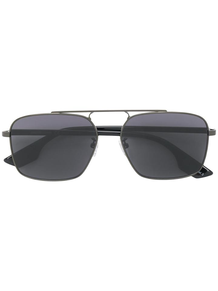 Mcq By Alexander Mcqueen Eyewear Dark Tinted Aviator Sunglasses -