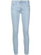 Ag Jeans Low-rise Cropped Jeans - Blue