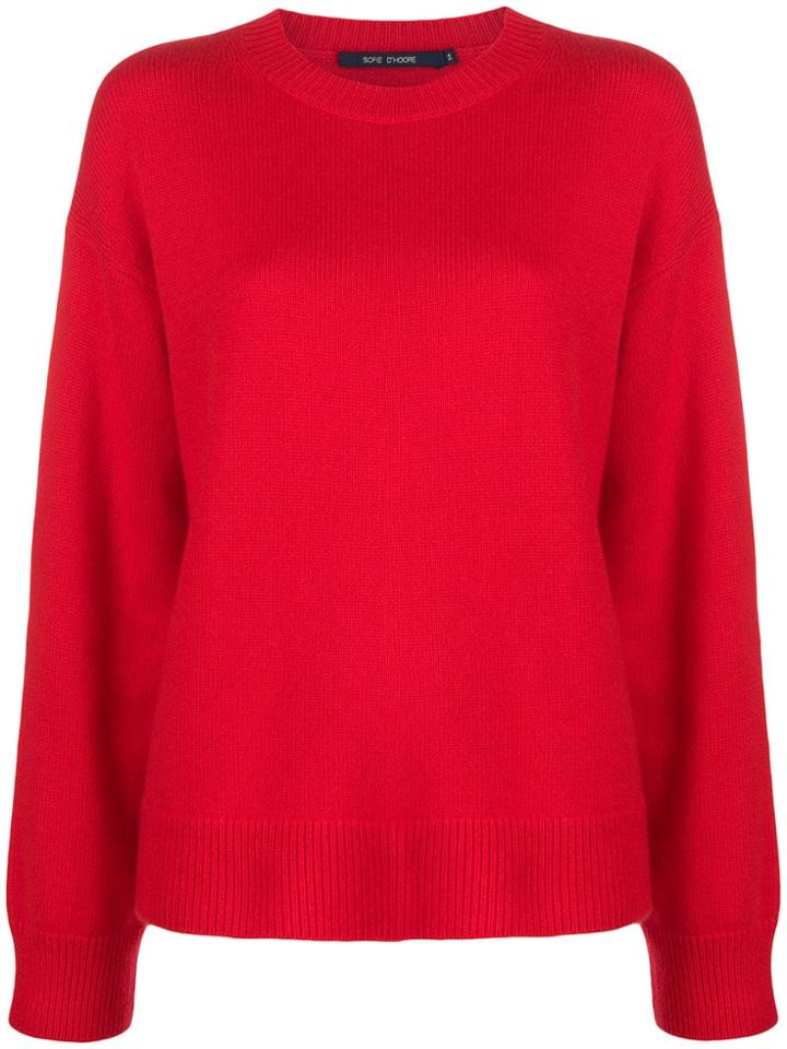 Sofie D'hoore Cashmere Jumper - Red