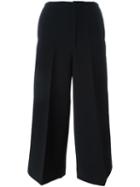 Marni Pleat Front Culottes, Women's, Size: 40, Black, Triacetate/polyester
