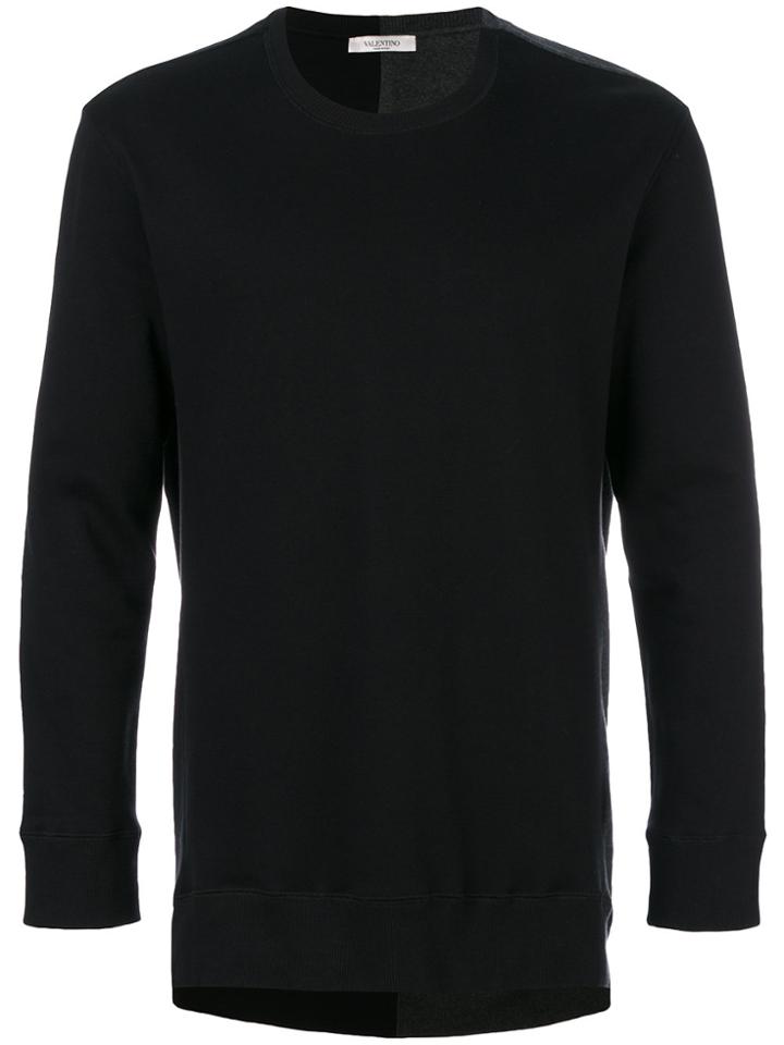 Valentino Back Print Jumper - Black