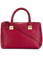 Emporio Armani Double Handles Large Tote, Women's, Red