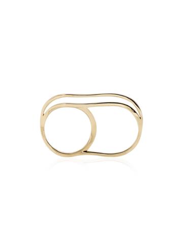 Paige Novick 3d Double Ring - Metallic