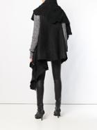 Ann Demeulemeester Oversized Vest Coat - Black
