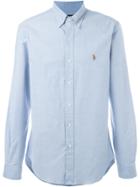 Dnl Concealed Button Shirt - Blue