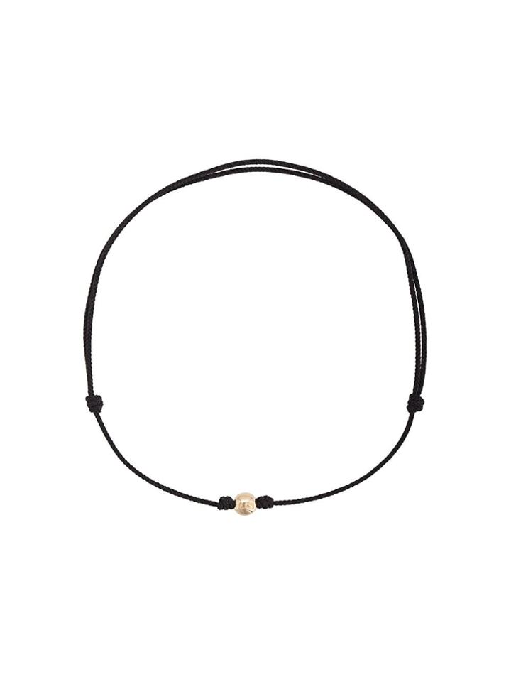 Luis Morais Small Cord Bracelet - Black