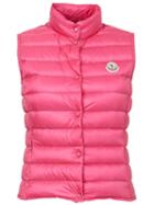 Moncler Liane Padded Gilet, Women's, Size: 0, Pink/purple, Feather/goose Down/polyacrylic