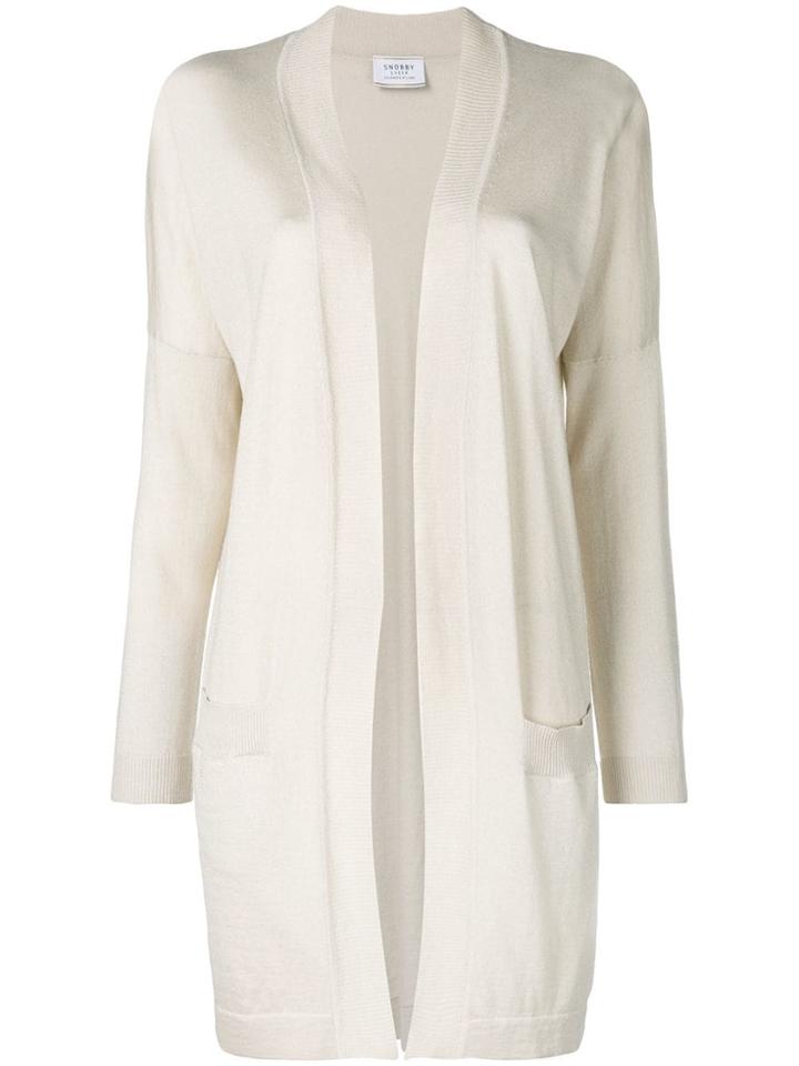 Snobby Sheep Patch Pocket Cardigan - Nude & Neutrals