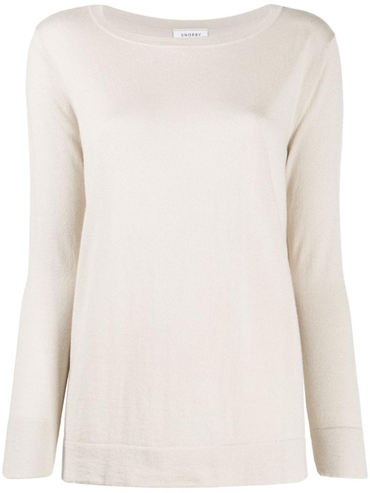 Snobby Sheep Long Sleeved Sweatshirt - Neutrals