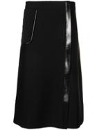Salvatore Ferragamo Mid-length A-line Skirt - Black