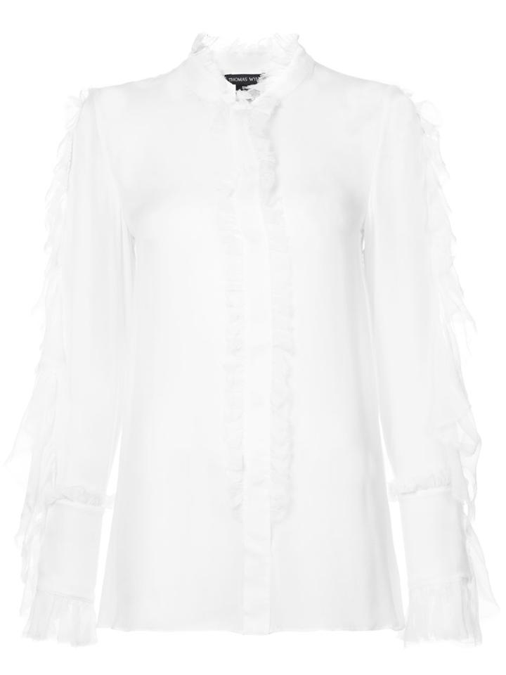 Thomas Wylde Keon Blouse - White