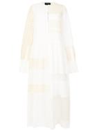 Joseph Flared Shirt Dress - White