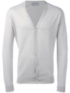 John Smedley Classic Knitted Cardigan - Nude & Neutrals