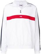 Fila Logo Zipped Jacket - White