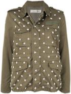 Tu Es Mon Trésor Floral Bead Jacket - Green