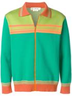 Marni Zip Front Cardigan - Green