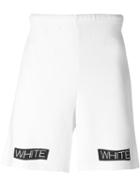 Off-white Stripe Detail Track Shorts