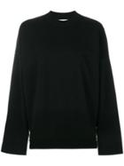 Paco Rabanne Chic Flared Sweatshirt - Black