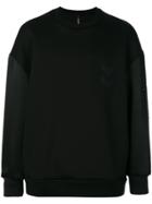 Neil Barrett Arrow Embroidered Sweatshirt - Black