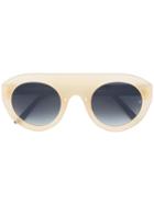 Osklen - Ipanema I Sunglasses - Women - Acetate - One Size, Yellow/orange, Acetate