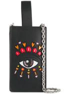Kenzo Valentine's Day Capsule Eye Phone Shoulder Bag - Black
