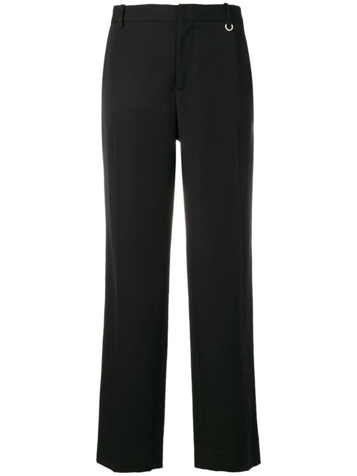 Paco Rabanne High Waisted Trousers - Black