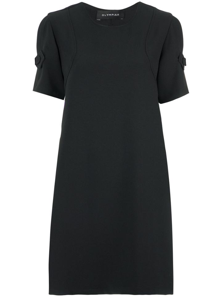 Olympiah Buckled Short Dress - Black