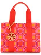 Tory Burch Printed Tory Tote - Yellow & Orange