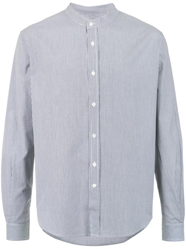 Egrey Striped Shirt - Blue