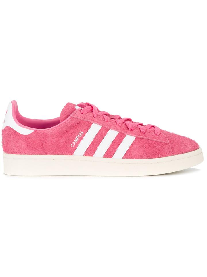 Adidas Originals Pink Campus Trainers - Pink & Purple