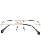 Cazal 717 Square-frame Glasses - Metallic